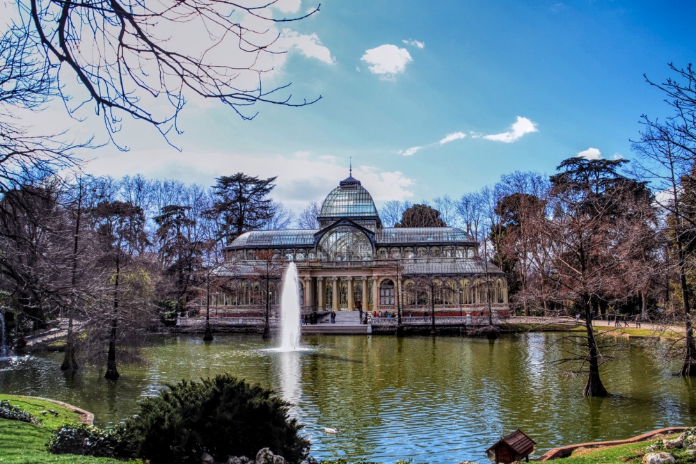 "**El Palacio de Cristal en Colores**" de Antonio Snchez Gamas (cuky A. S. G. )