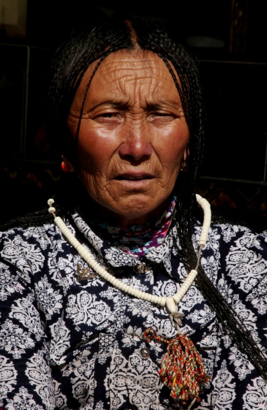 "Dama tibetana" de Francisco Luis Azpiroz Costa