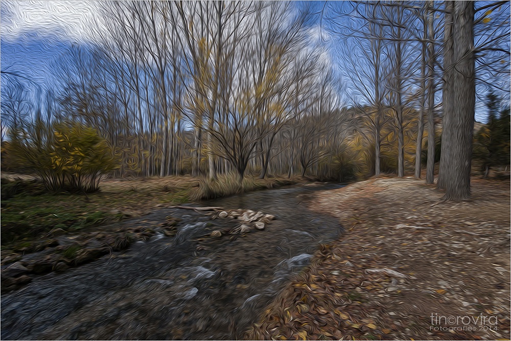 "Rio Guadalaviar, Sierra de Albarracin, Espaa" de Tino Rovira