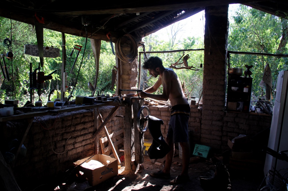 "El taller del artesano" de Juan Carlos Barilari