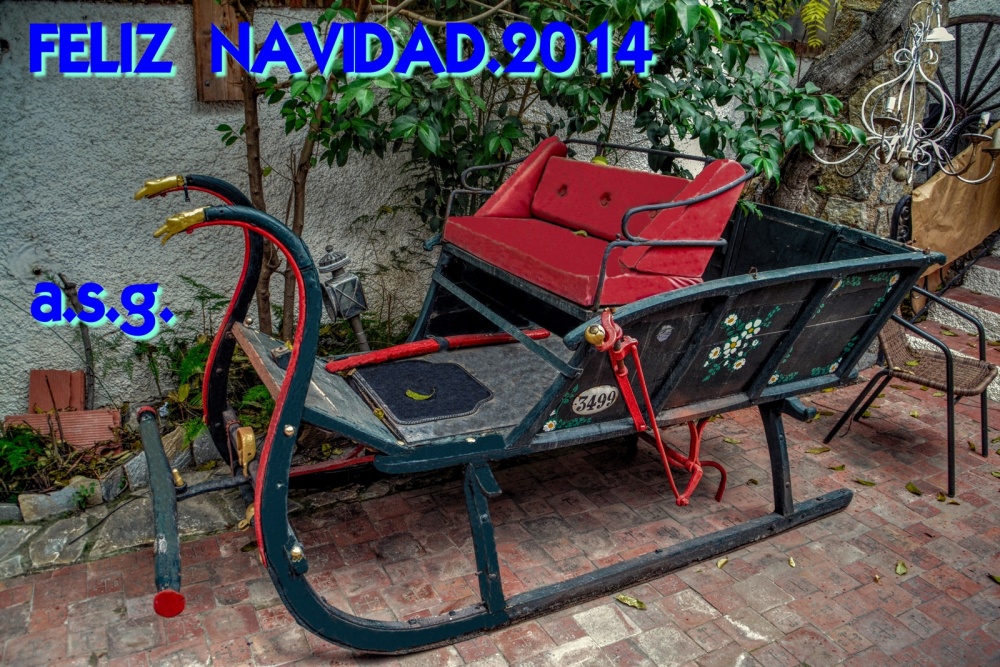 "**FELIZ NAVIDAD . 2014**" de Antonio Snchez Gamas (cuky A. S. G. )