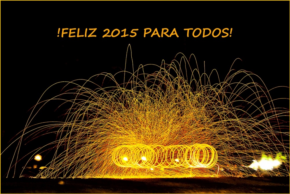 "!!FELIZ 2015 PARA TODOS!!" de Cristina Wnetrzak