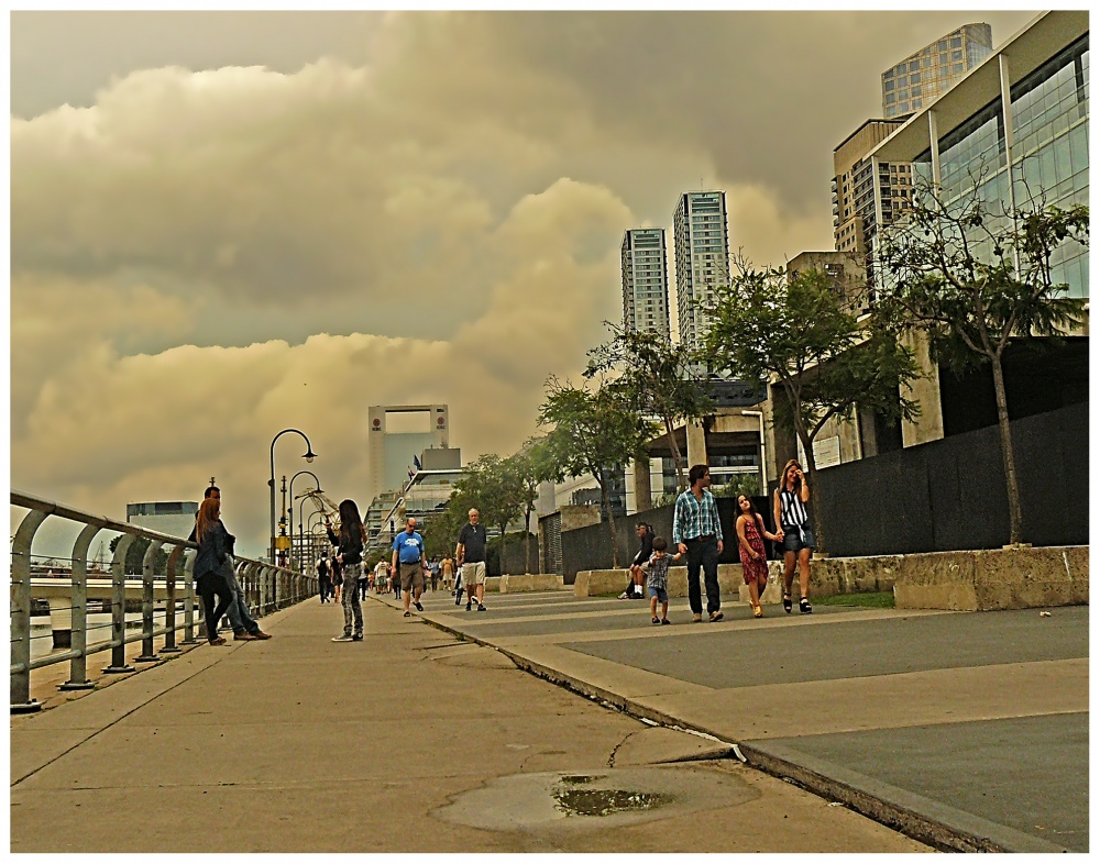 "Una tarde por Madero" de Nora Lilian Iturbide ( Noral )