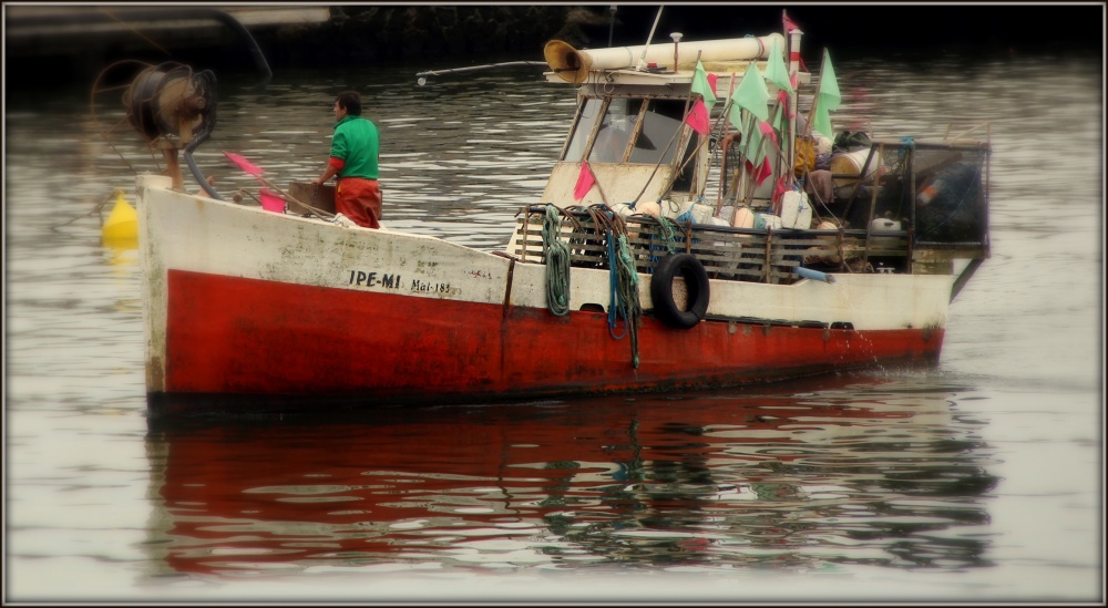 "Regreso de pesca" de Enrique A. Porcel de Peralta