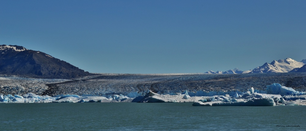 "Glaciar Upsala" de Marina Larramendy