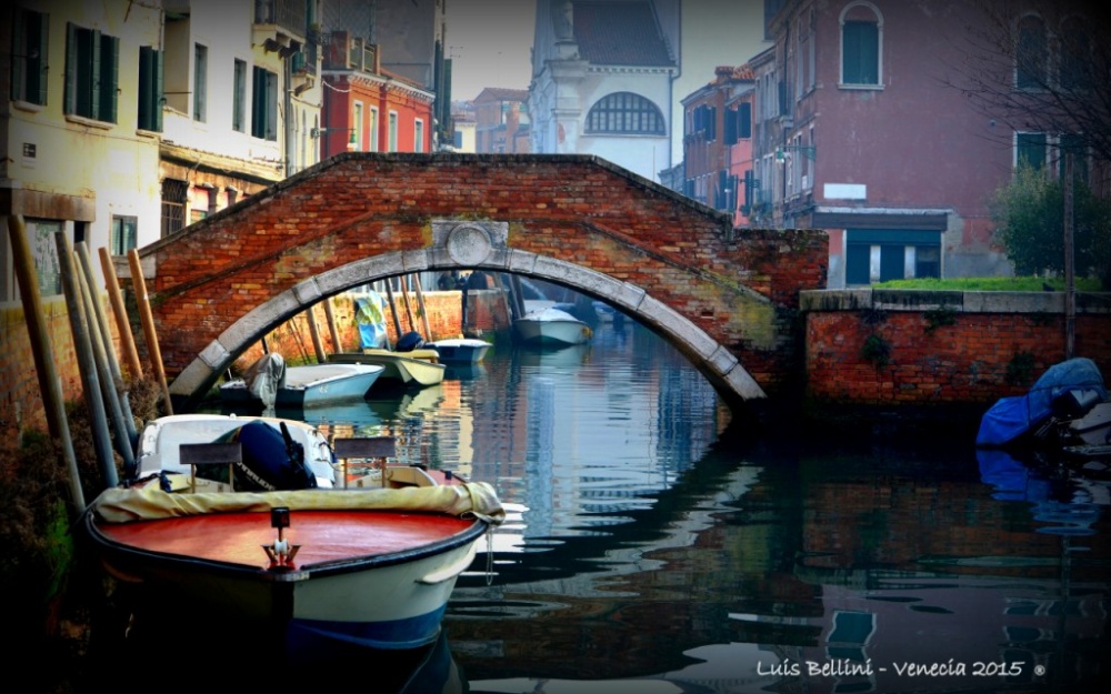 "Por lo Canales Venecianos" de Luis Alberto Bellini