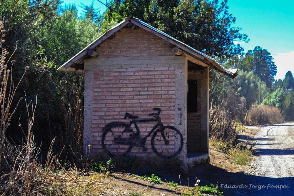 "Bicicleta imposible de robar" de Eduardo Jorge Pompei