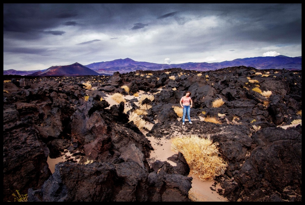 "Emi en la lava" de Ricardo Wychlo