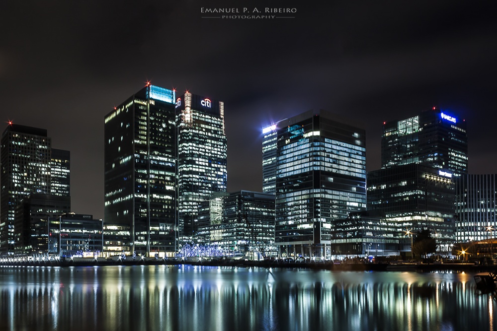 "reflejos de Canary Wharf" de Emanuel Pereira Aparicio Ribeiro