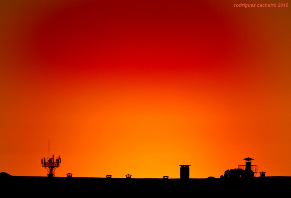 "Amanecer urbano" de Hctor Rodrguez Cacheiro