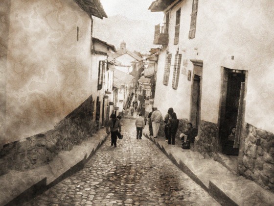 "calles de cuzco" de Hector St. Martin