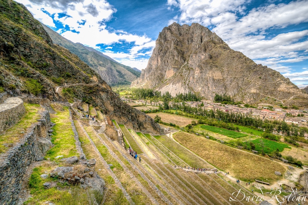 "Rincones del Per #187 Ollantaytambo" de David Roldn