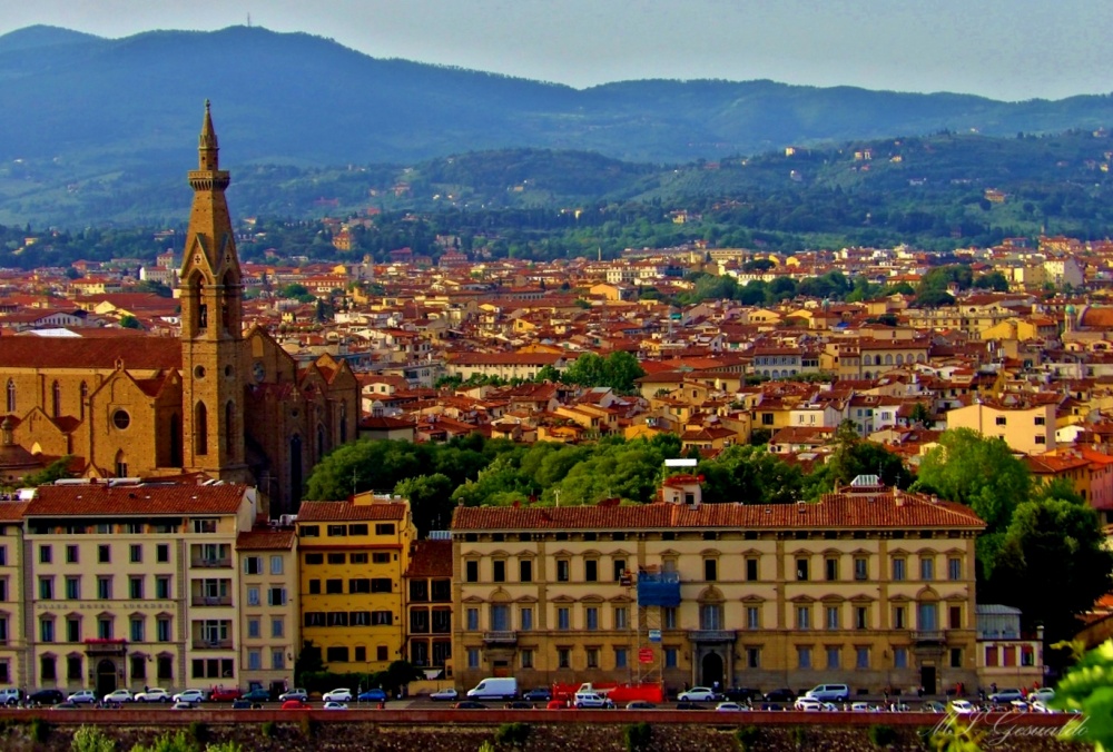 "Florencia vista desde lo alto" de Margarita Gesualdo (marga)