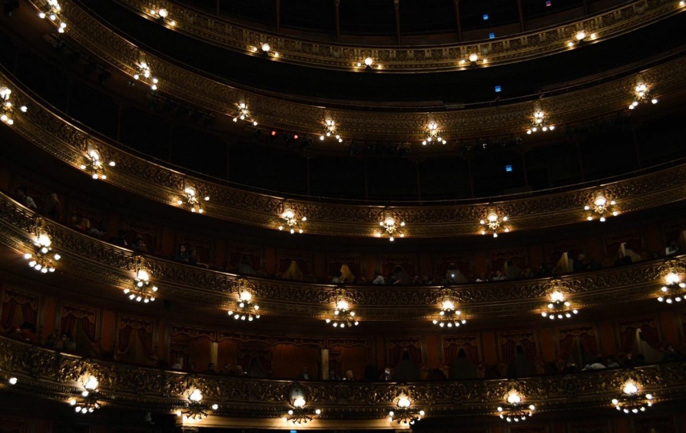 "Una tarde en el Teatro Colon" de Estanislao de Olmos