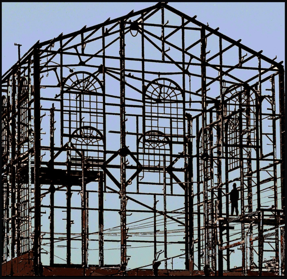 "Vieja estructura" de Ruben Perea