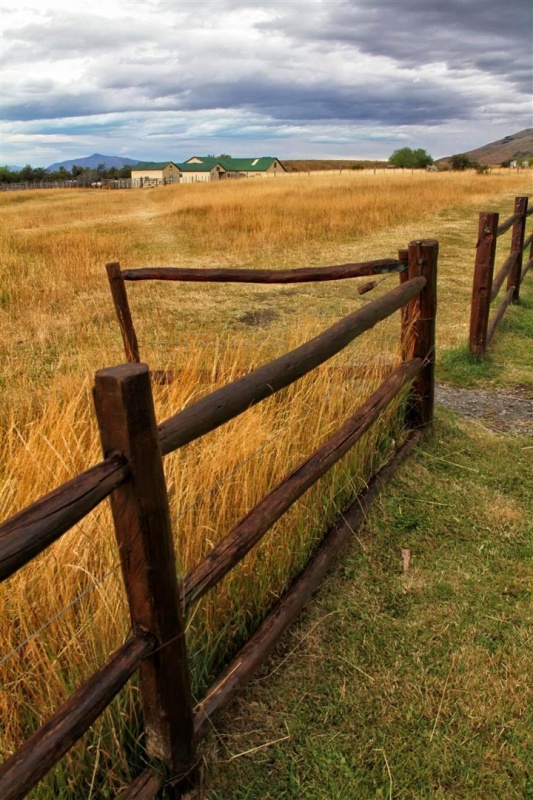 "Entrando a la paz de Patagonia" de Mario Abad