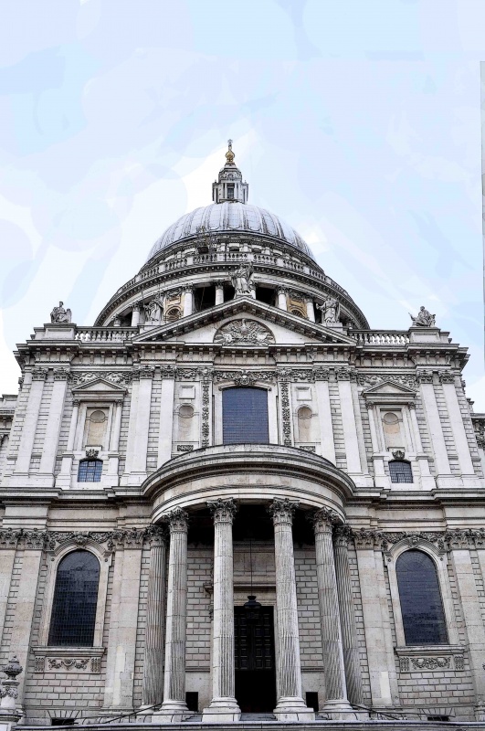 "Catedral de San Pablo Londres" de Antonio Olivieri