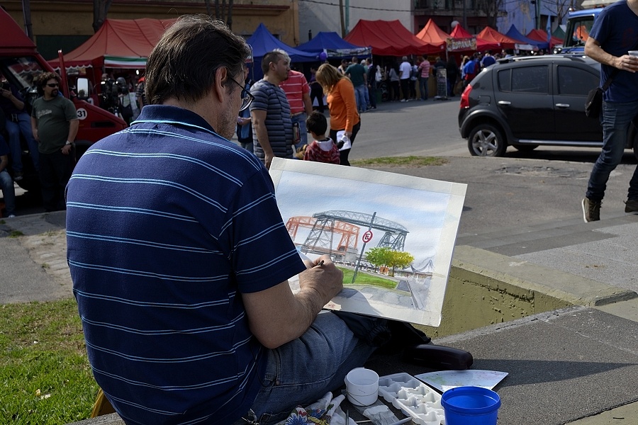 "Arte en la Boca" de Andres Mancuso