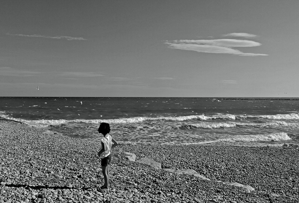 "La nia y las gaviotas" de Ana Arnau