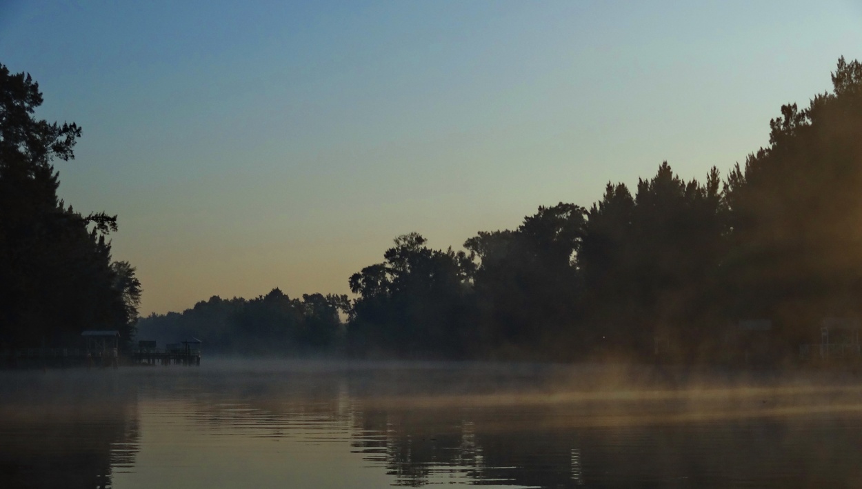 "Amanece en el Delta" de Rafael Ayerza