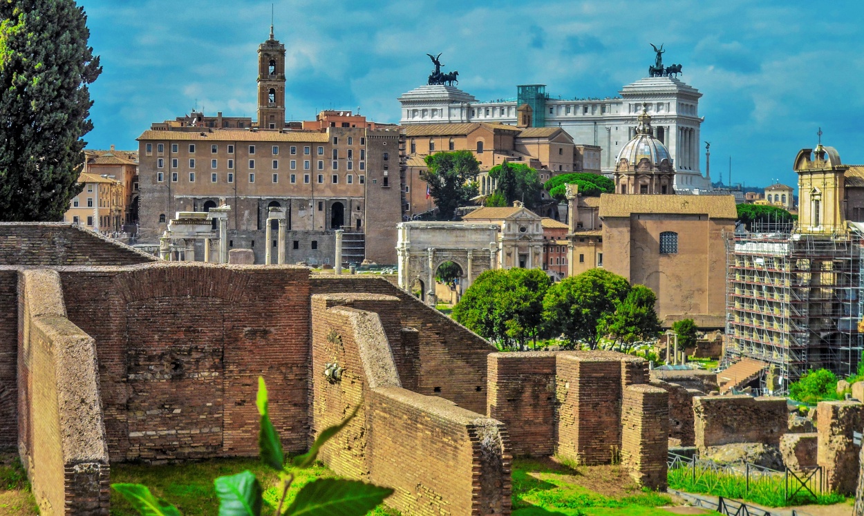 "Roma eterna" de Adriana Claudia Gallardo