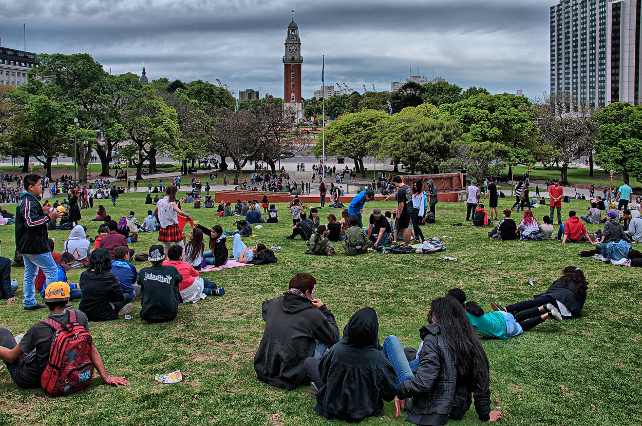 "Plaza San Martin" de Jose Carlos Kalinski