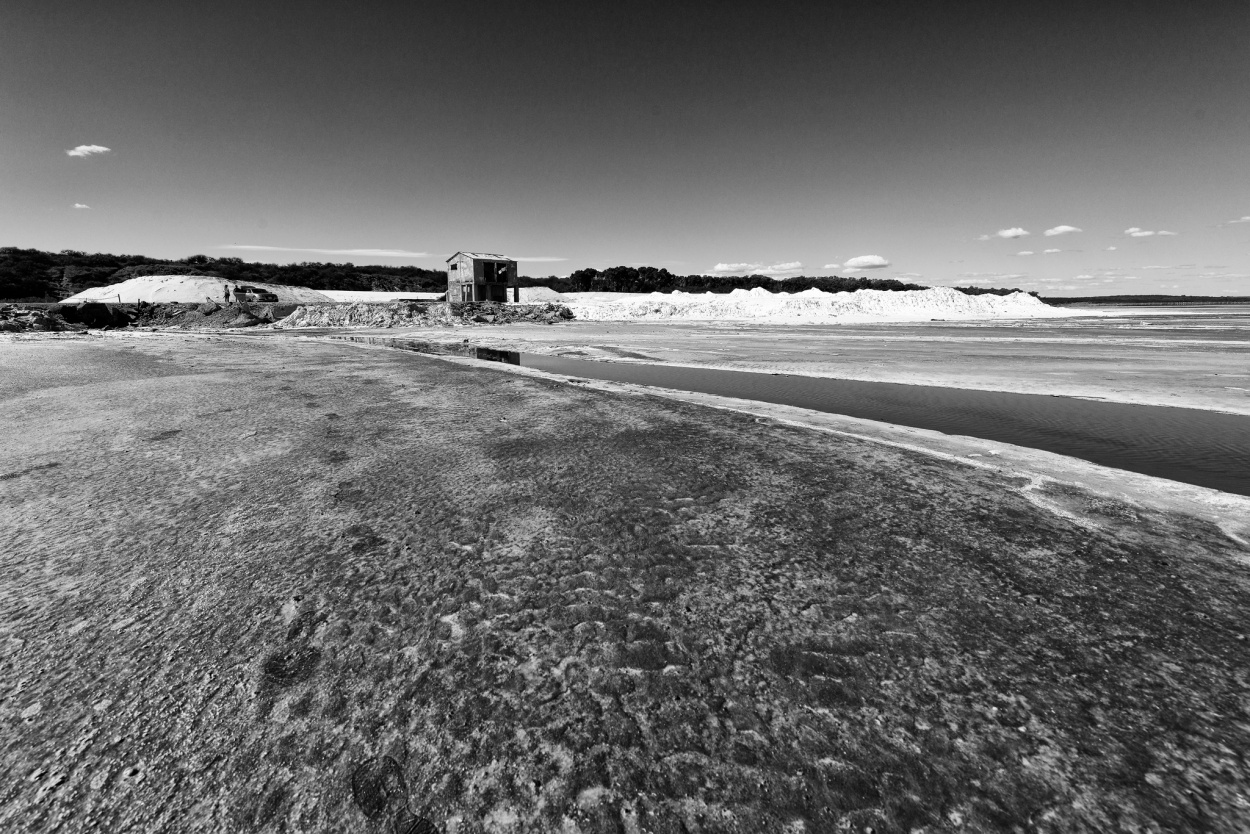 "Salinas Grandes . Macachin" de Carlos Larandaburu