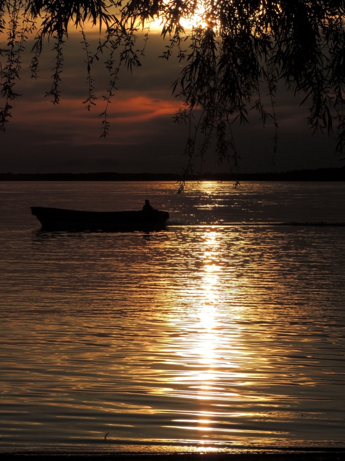 "Un atardecer en paz..." de Weiss Arnoldo Raul