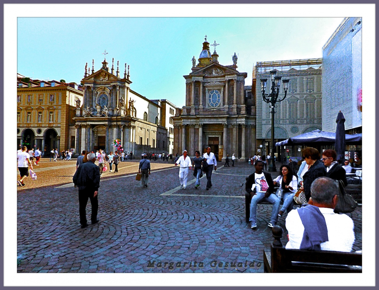 "Una tarde de Primavera en Torino" de Margarita Gesualdo (marga)