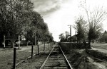 Esperando la llegada del tren