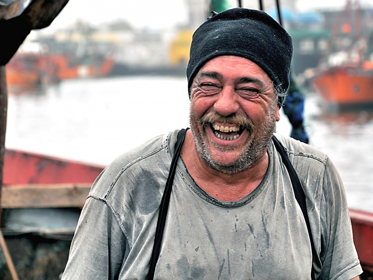 "Buen da de pesca" de Ricardo Scopetani