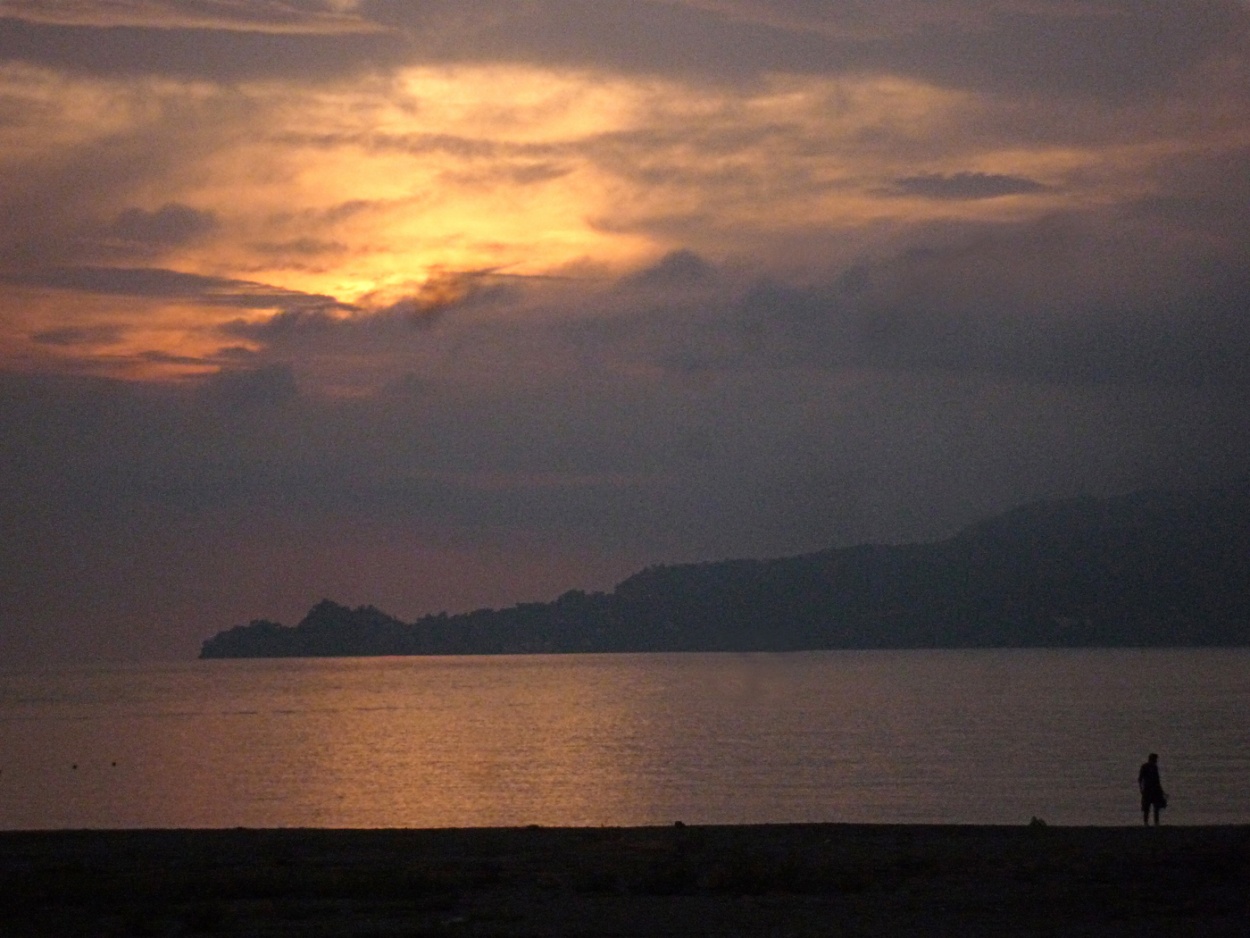 "Mar de la Liguria desde Chiavari" de Ricardo S. Spinetto