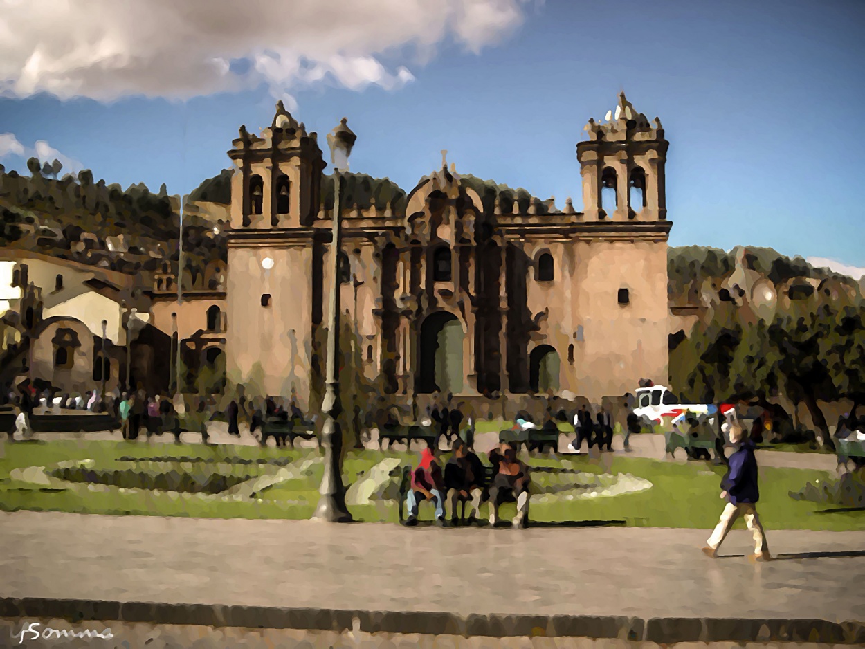 "Cusco en acuarela" de Luis Fernando Somma (fernando)
