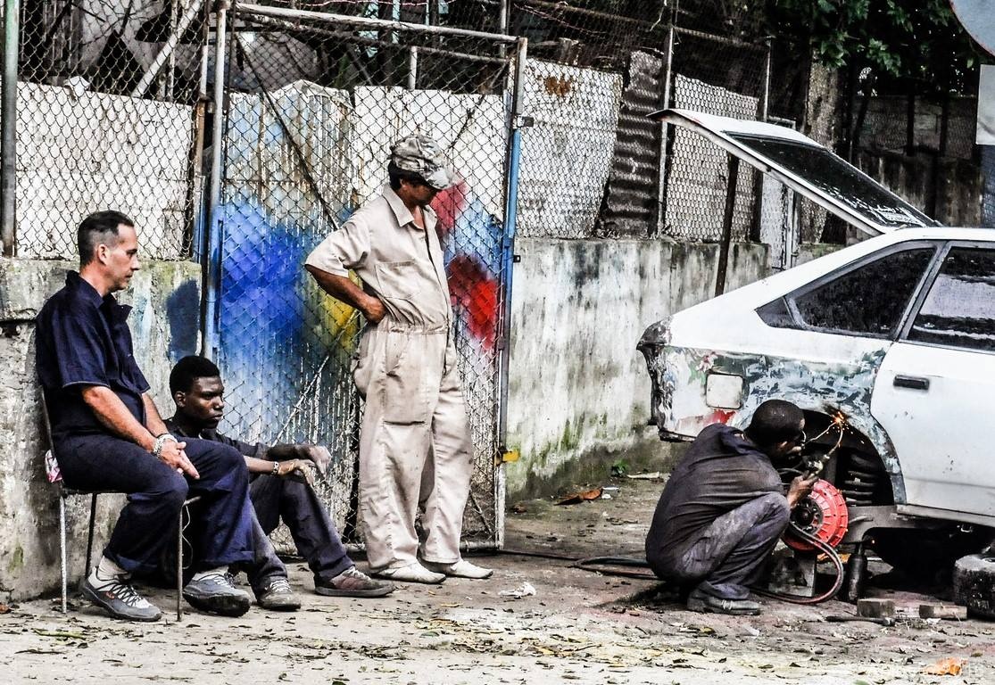 "chapista callejero" de Anibal A. Fernandez