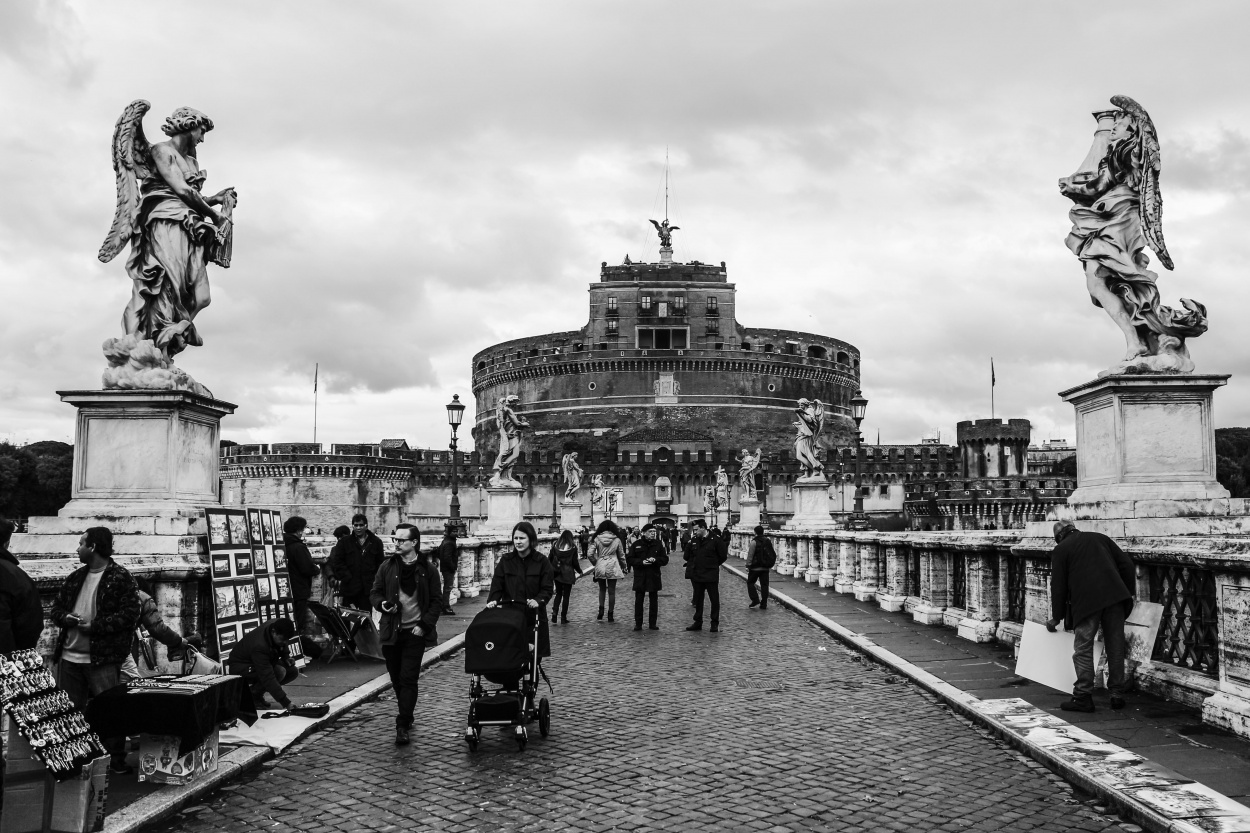 "Castel Sant`Angelo, Roma" de Jorge Iriarte