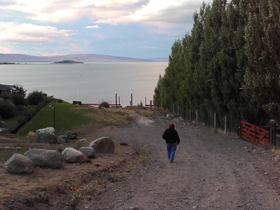 "Camino hacia la costanera" de Ricardo S. Spinetto