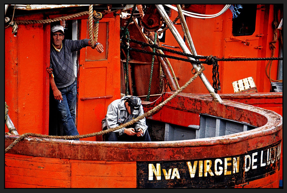 "Despus de la pesca" de Jorge Vicente Molinari