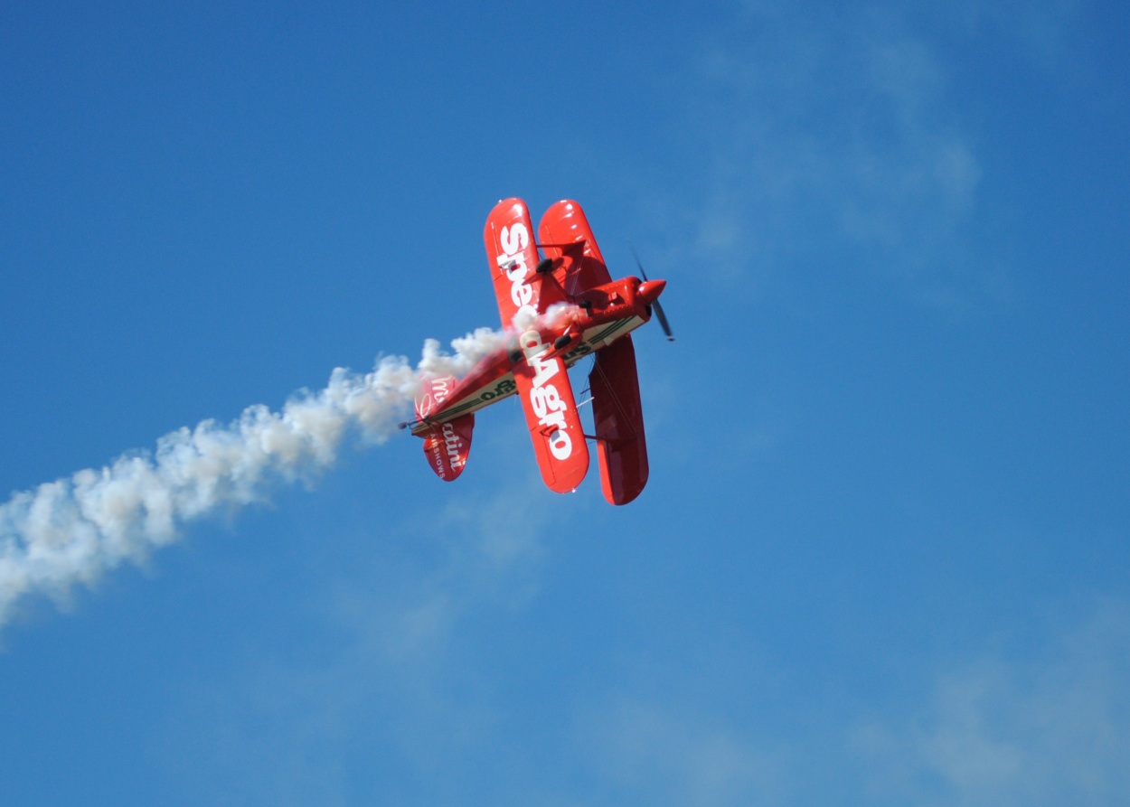 "Acrobacia en el aire." de Ismael Minoves