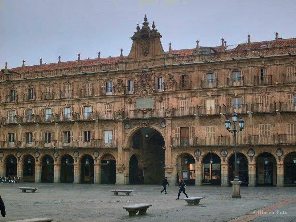 "Plaza Mayor de Salamanca" de Luis Blasco Martin