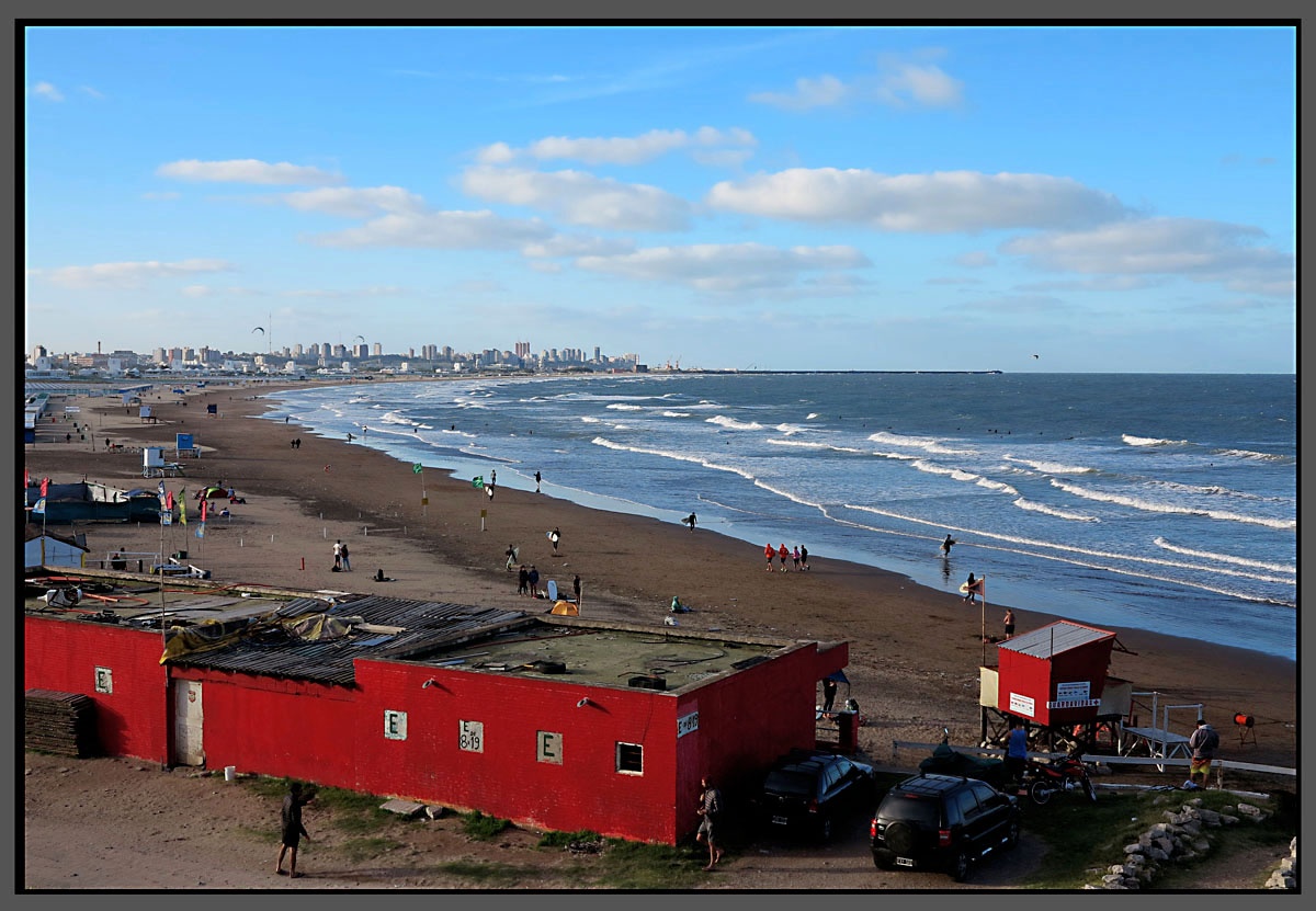 "Playa de otoo" de Jorge Vicente Molinari