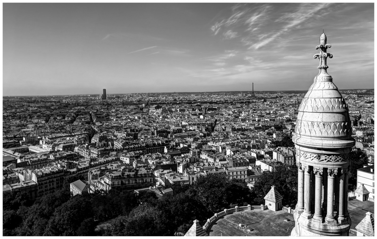 "Paris desde Sacre Coere" de Christian Cerne