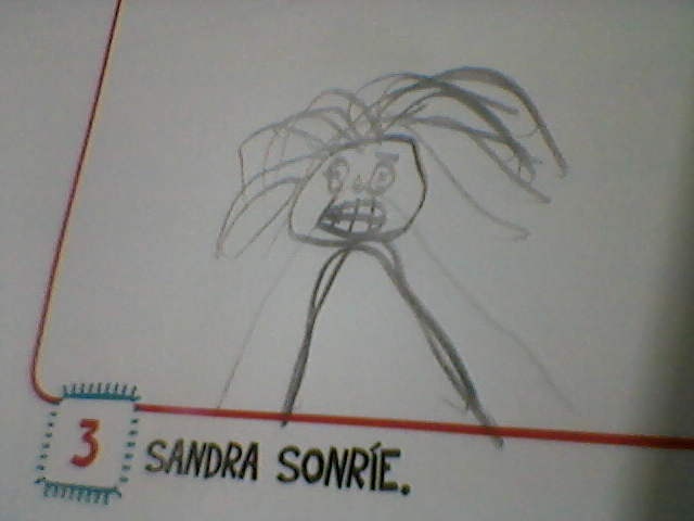 "Sandra sonre" de Isabel Corbera