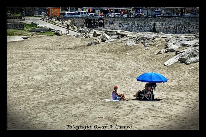 "Disfrutando la soledad." de Oscar Cuervo