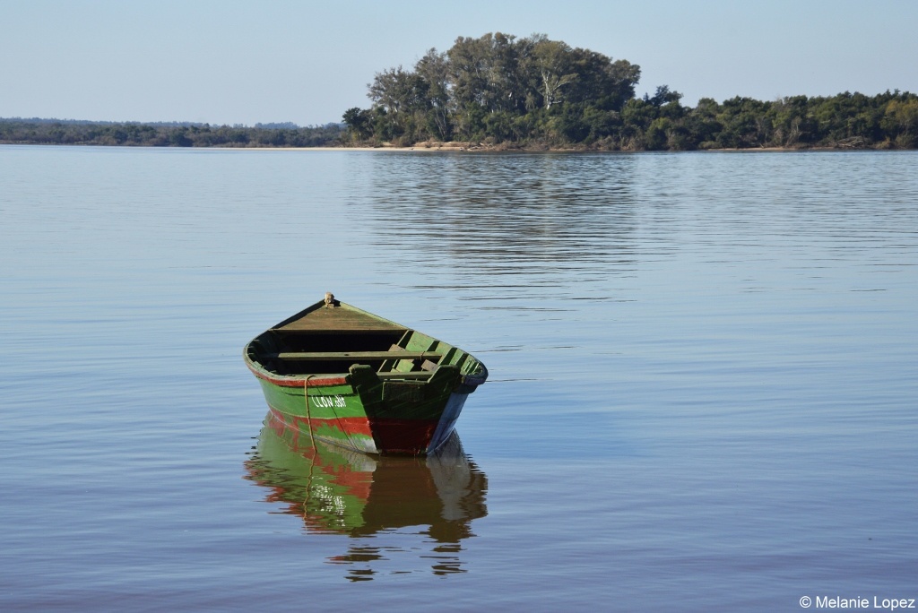 "La barca sin pescador" de Melanie Lopez