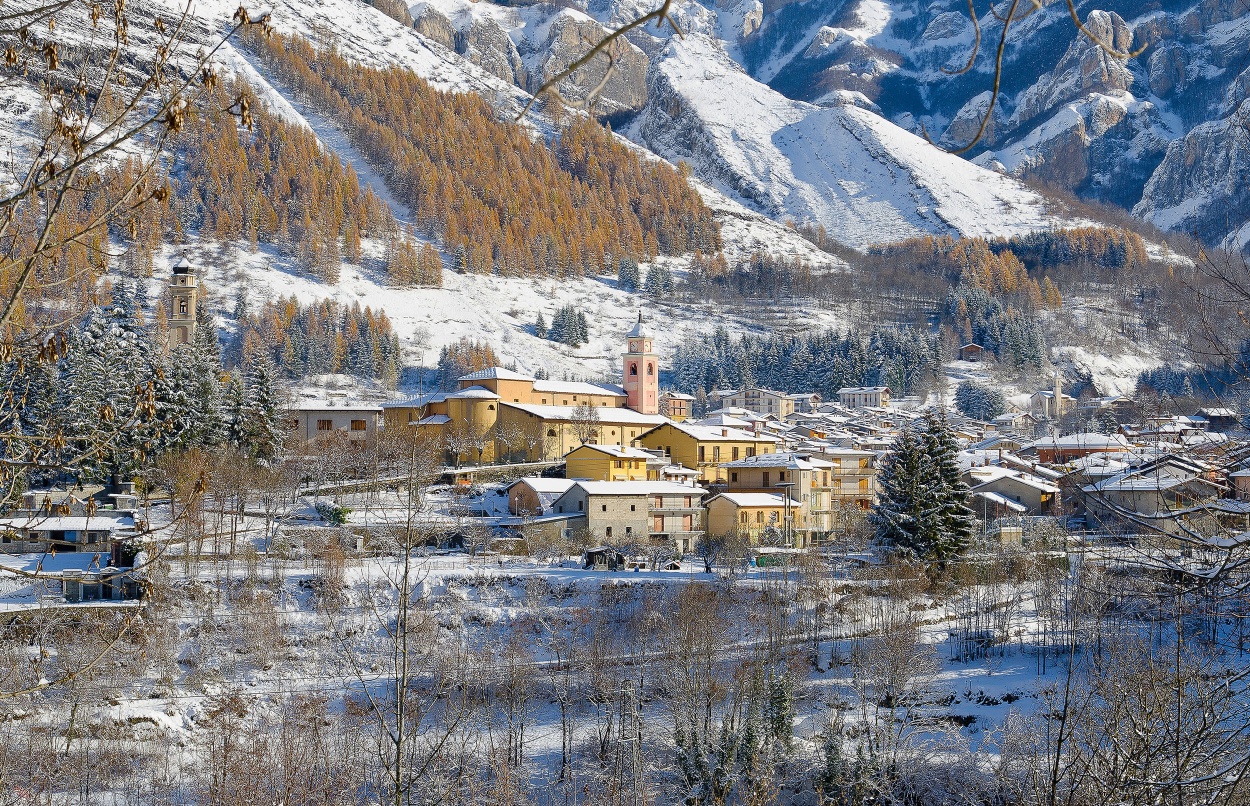 "postal de invierno" de Leonardo Perissinotto