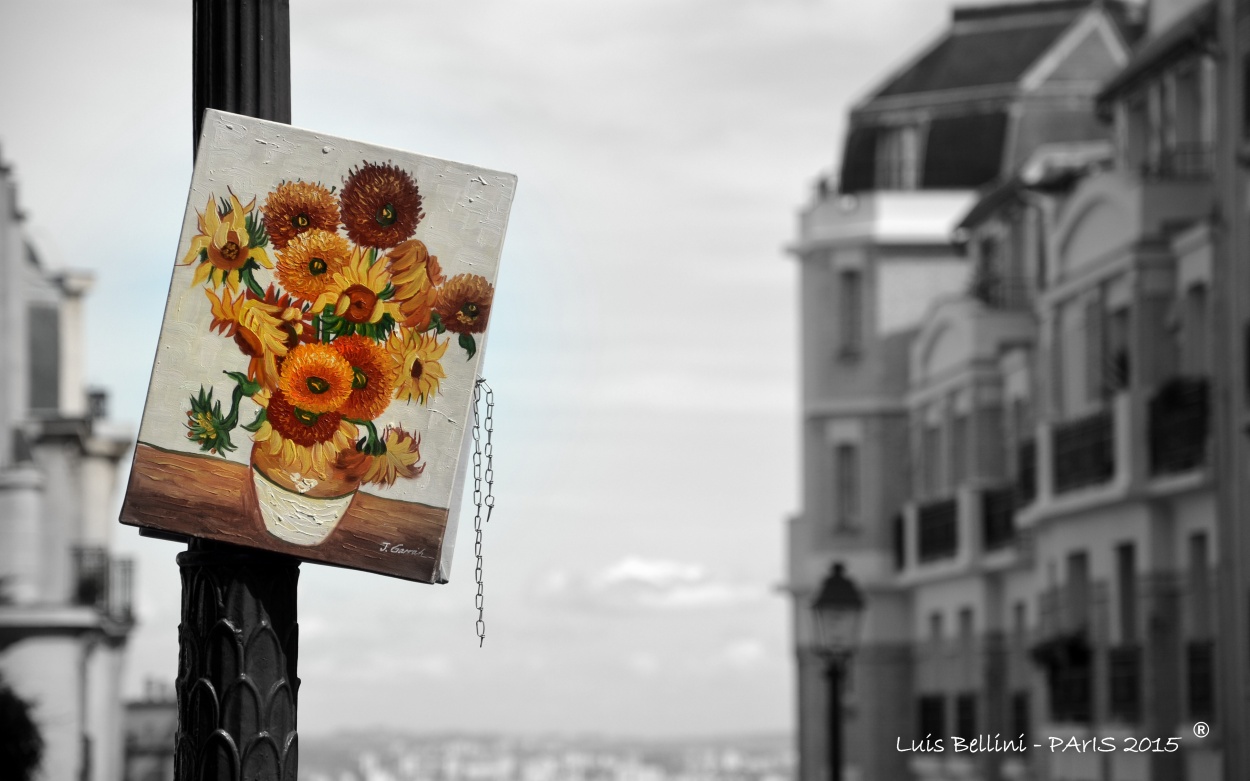 "Me Dejaron Pintado en una Farola de Montmartre" de Luis Alberto Bellini