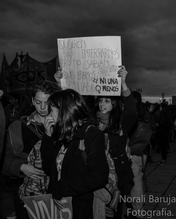 "Ni una menos!" de Norali Baruja