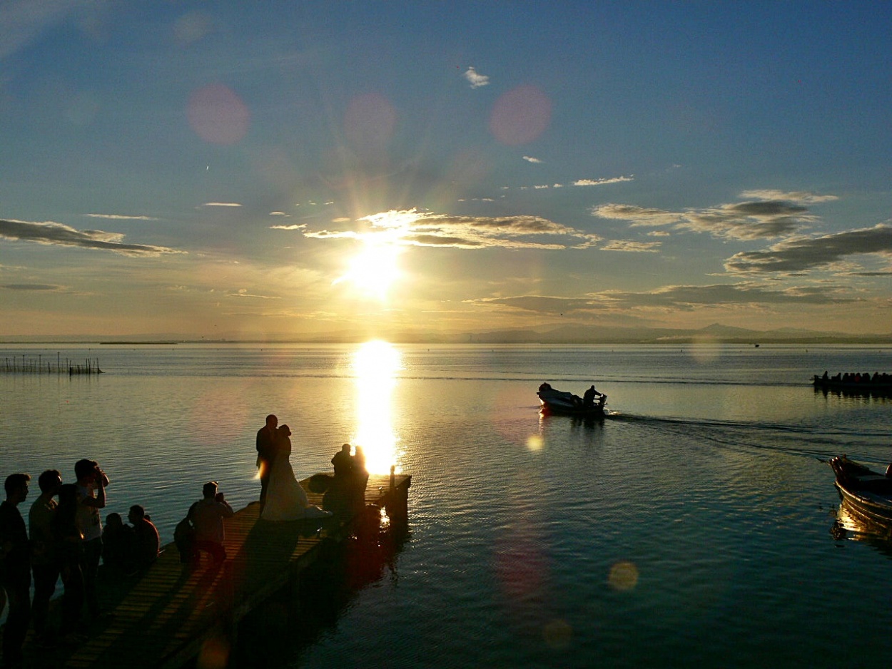 "atardecer romantico" de Pascual Navarro