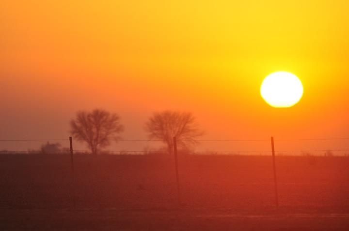 "Atardece, que no es poco." de Daniela Ledesma