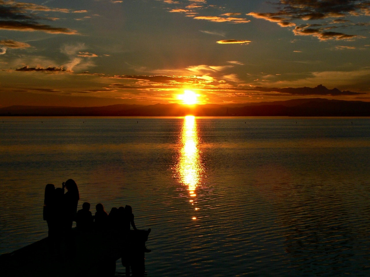 "atardecer de Otoo" de Pascual Navarro